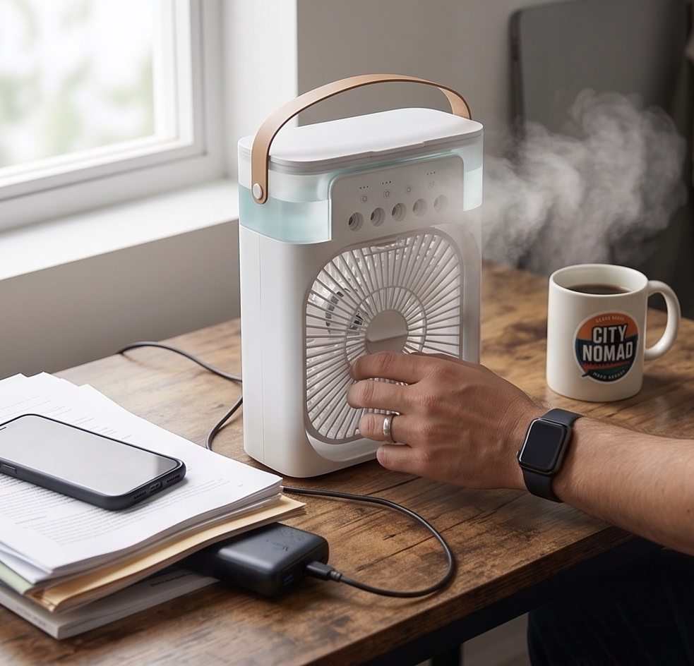 Rafraîchisseur d'air portable Intelligent - UrbanFrost
